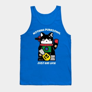 Bad Luck Blue Tank Top